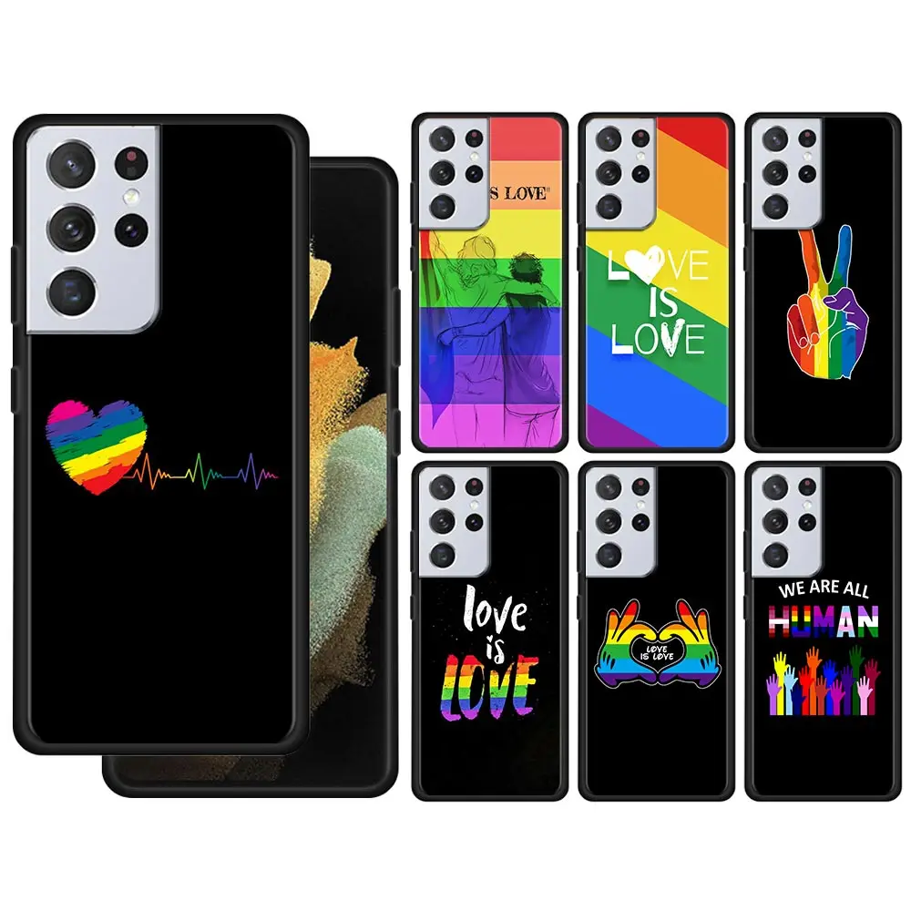 

Чехол ЛГБТ для Samsung Galaxy S21 S20 UltrA S21 S20 FE S10 S9 S8 Plus S7 Edge S10Lite S10e