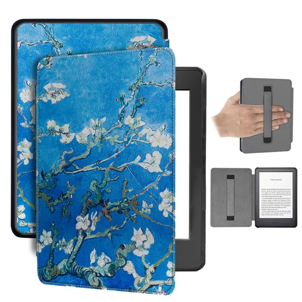 KPW4 FMSTSY MH Чехол для kindle Paperwhite 4 чехол Роскошный pu кожаный чехол для amazon kindle paperwhite 4 10-го поколения ручной держатель чехол - Цвет: KPW4 FMSTSY MH