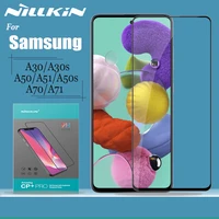 nillkin glass screen protector for samsung galaxy a30 a30s a50 a50s a51 a70 a71 tempered glass 2 5d full coverage safety glass