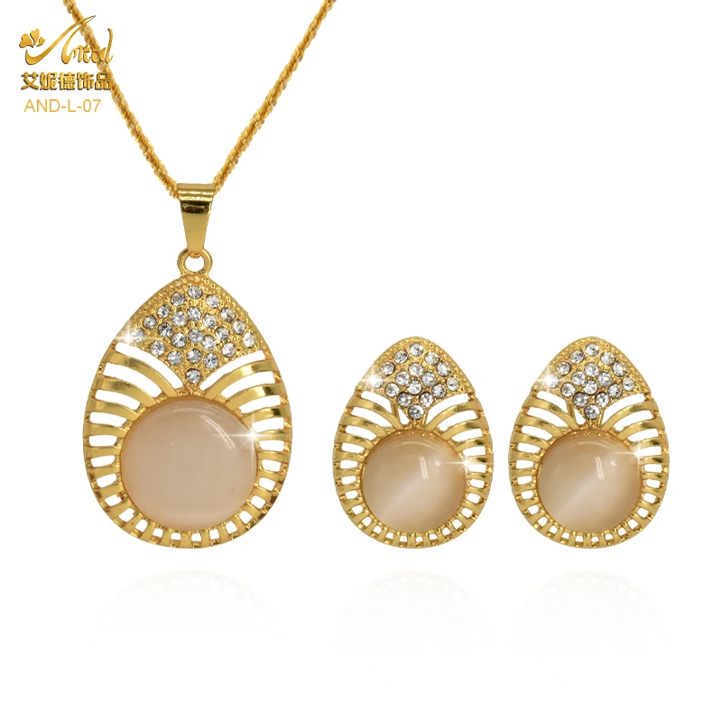 

Jewelery Sets Necklaces Jewelry For Women Opal Earings Gold Plated Dubai Luxury Moroccan Boho Western Bridal Designer Polynesian