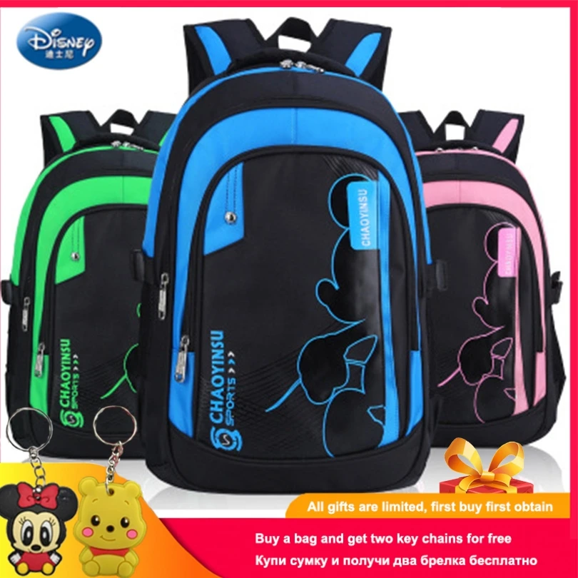 Рюкзак Минни Микки Disney 2019 школьный ранец модный мультяшный рюкзак для детского