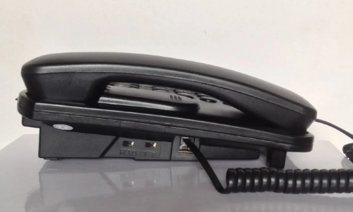 Проводной настольный настенный телефон с определителем номера регулируемая