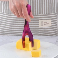 high quality stainless steel butter cube cutting knife cheese cheese knife slicer jam knife spatula baking kitchen accessories