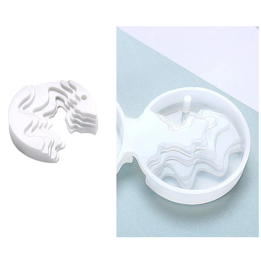 Прозрачная силиконовая форма высушенный цветок декоративная горная эпоксидная