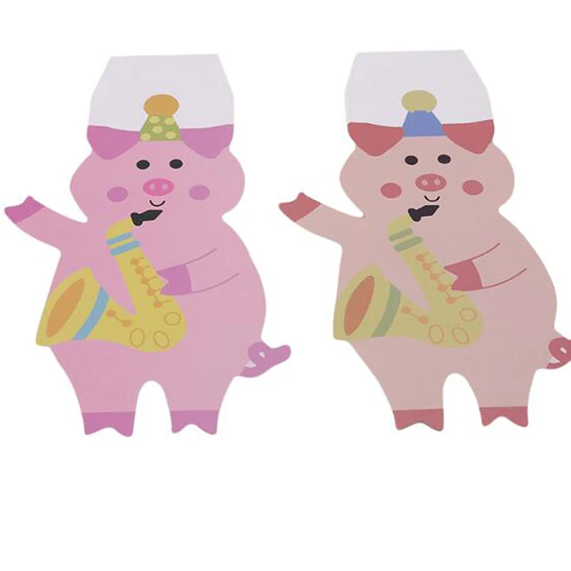 Счастливый Семейный детский душ животное маленький пучок полоса баннер для