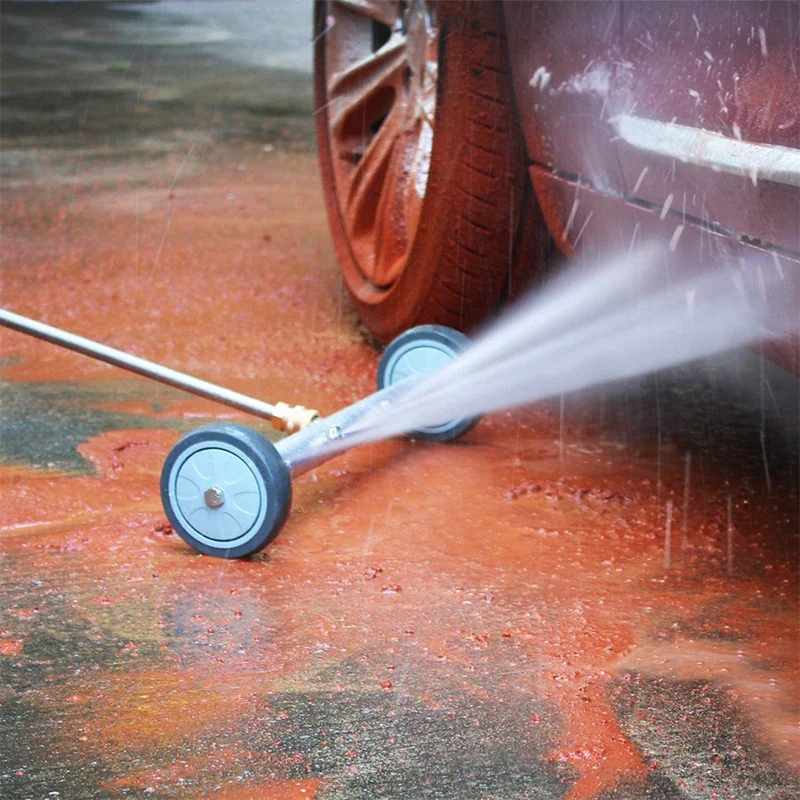 

Undercarriage Pressure Washer Cleaner,Power Washer Cleaner Attachment, Spray Nozzles Tips, with 45 Degree Angled Wand