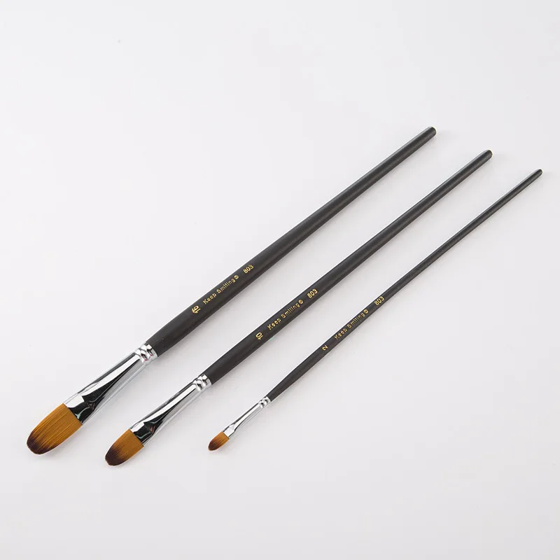 9 шт./компл. кисти для рисования по номерам акварелью и гуашью разные формы