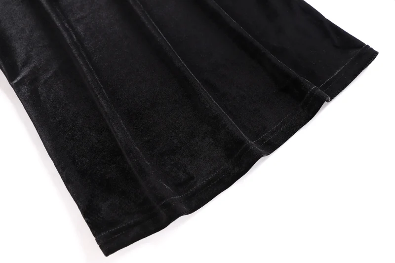 EC.MS бархатная рубашка Женская кружевная с v образным вырезом тройники теплые