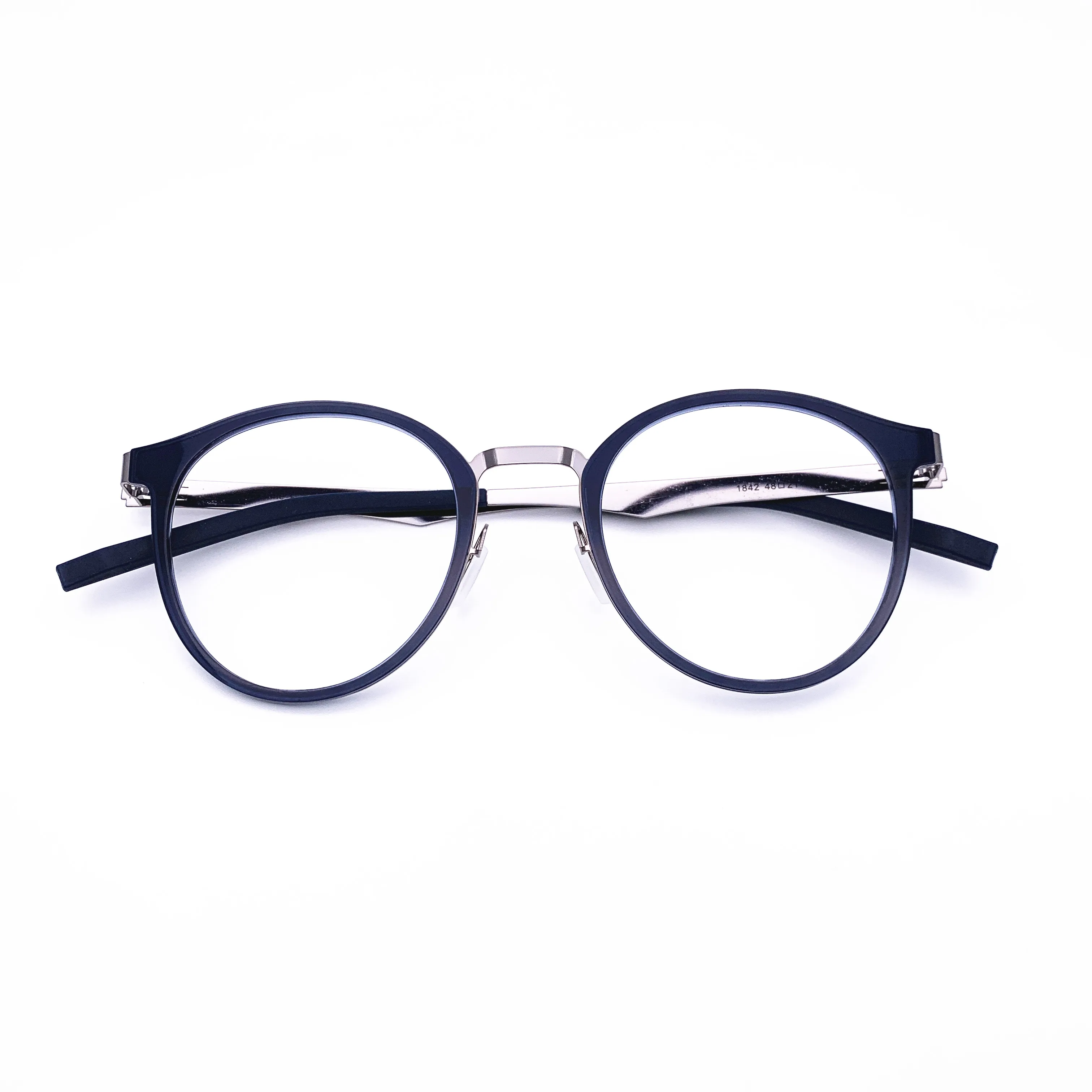 

Be светильник, ультратонкая оправа для очков из нержавеющей стали, Безвинтовой дизайн, 1842