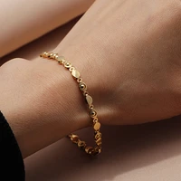 21 5cmmens women bracelet vacuum gold color copperwide bangle for womengp hand chain jewelry ethiopianarab