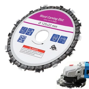 Диск для резьбы по дереву лезвие для циркулярной пилы 125 мм шлифовальный диск с твердосплавными наконечниками лезвие для резьбы по дереву аксессуары для электроинструмента для резьбы