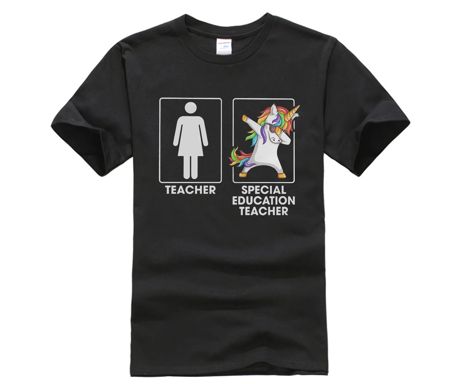 Летняя модная уличная футболка с коротким рукавом Повседневная и принтом для