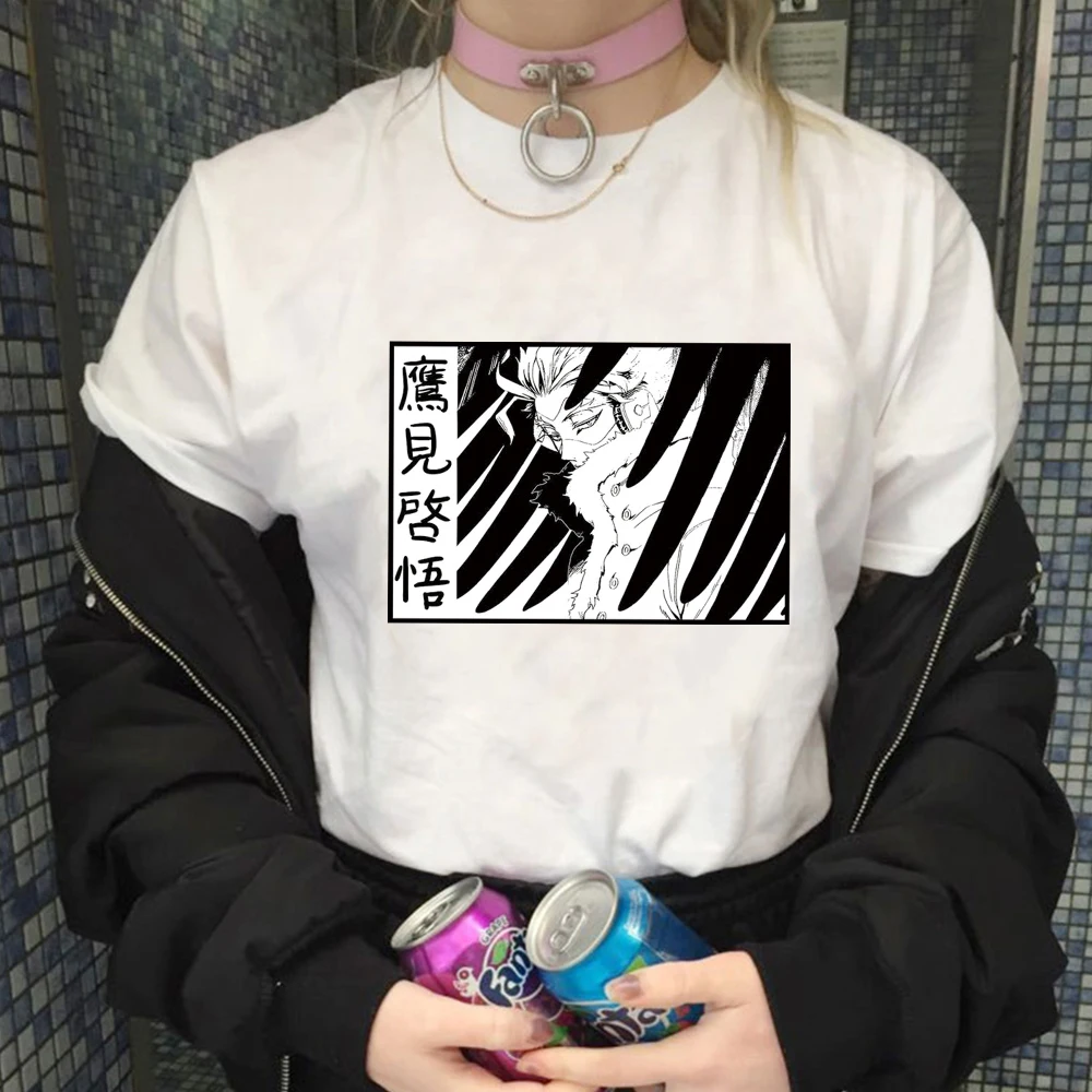 

Футболка в стиле Харадзюку с принтом из японского аниме «Моя геройская Академия», уличные модные футболки в стиле хип-хоп, повседневные топ...