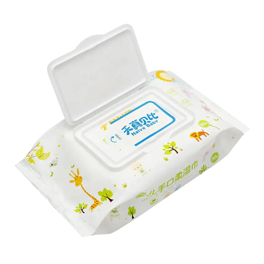 80 шт./пакет портативные одноразовые влажные салфетки антифлогоз изопропиловая