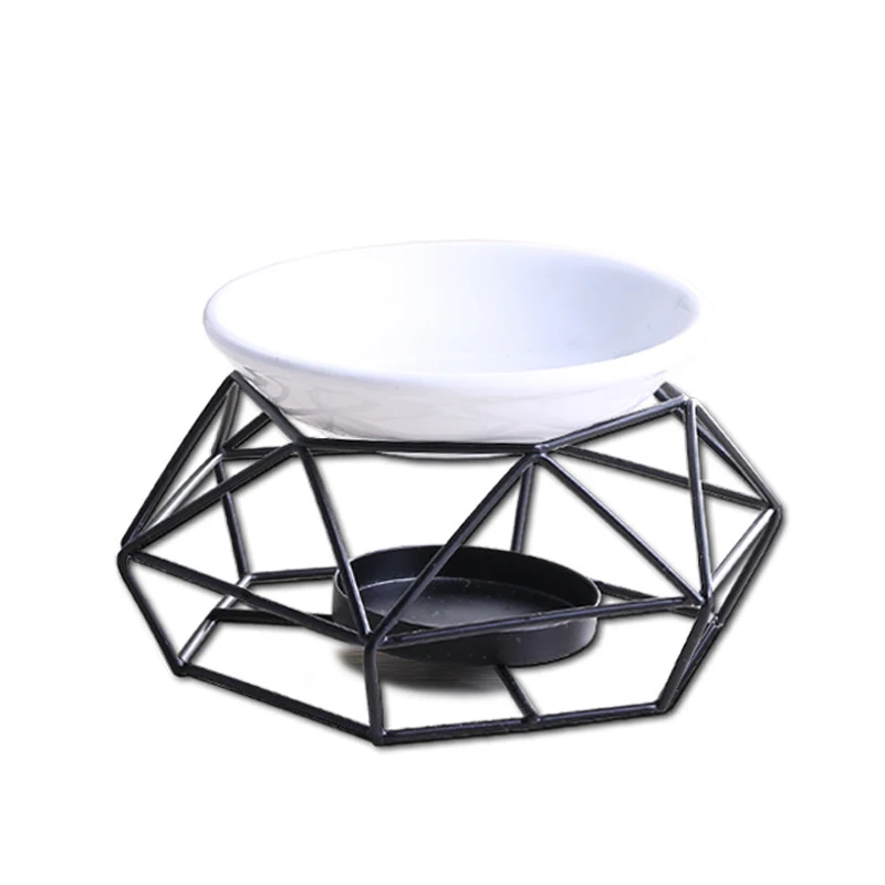 

Iron Frame Aromatherapy Stove Indoor Aromas Candlestick For Any Location In The Home decoration JA55