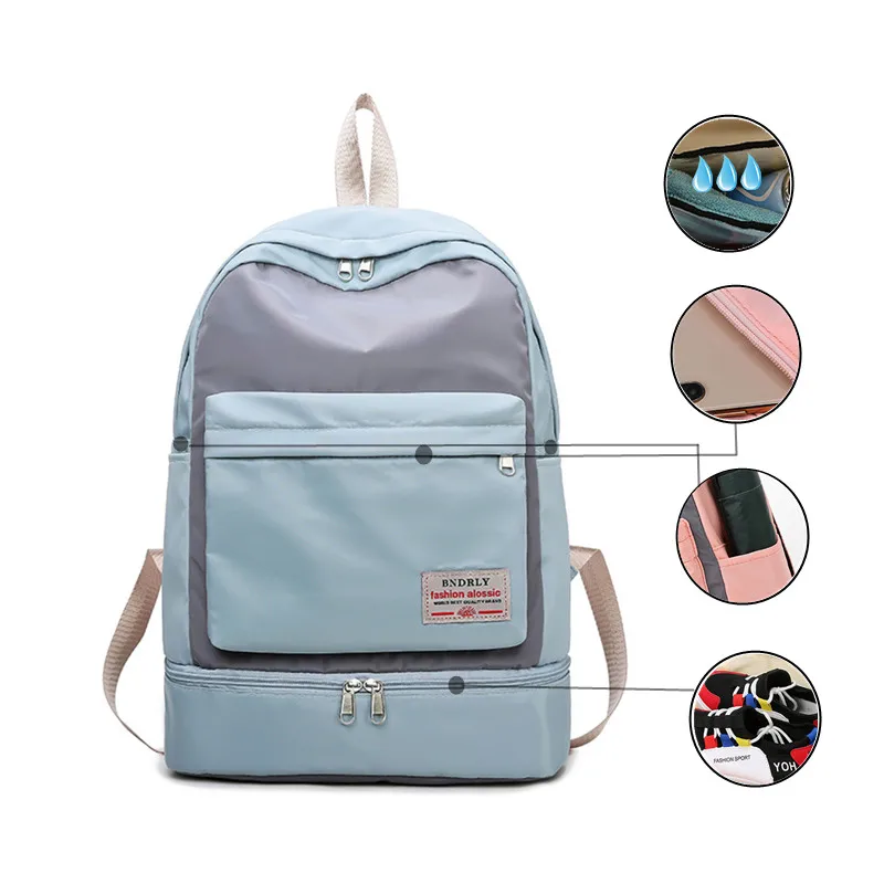 

Backpack For Shoes Women's Large Beach Travel Water Pool Swimming Academy Weekender Fitness Yoga Athletics Sports Gym Men's Bag