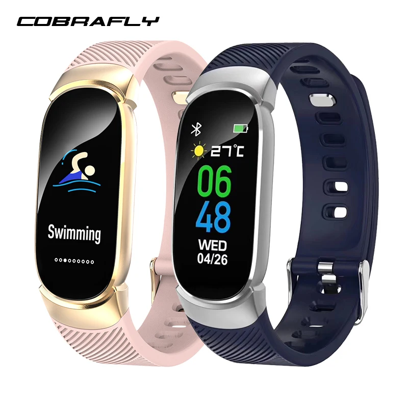 фитнес браслет с измерением давления Cobrafly QW16 смарт умный здоровья шагомер