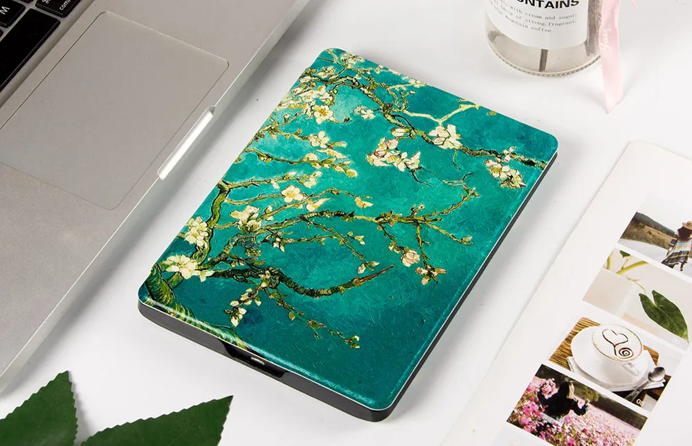 BOZHUORUI чехол для 6," Kobo Aura H2O Edition 2 электронные книги ридер-Модный Цветной Магнитный смарт-чехол с автоматическим выключением/пробуждением