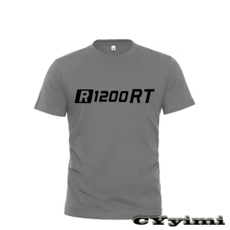 Футболка мужская с логотипом 100% хлопок коротким рукавом круглый вырез для BMW R1200RT
