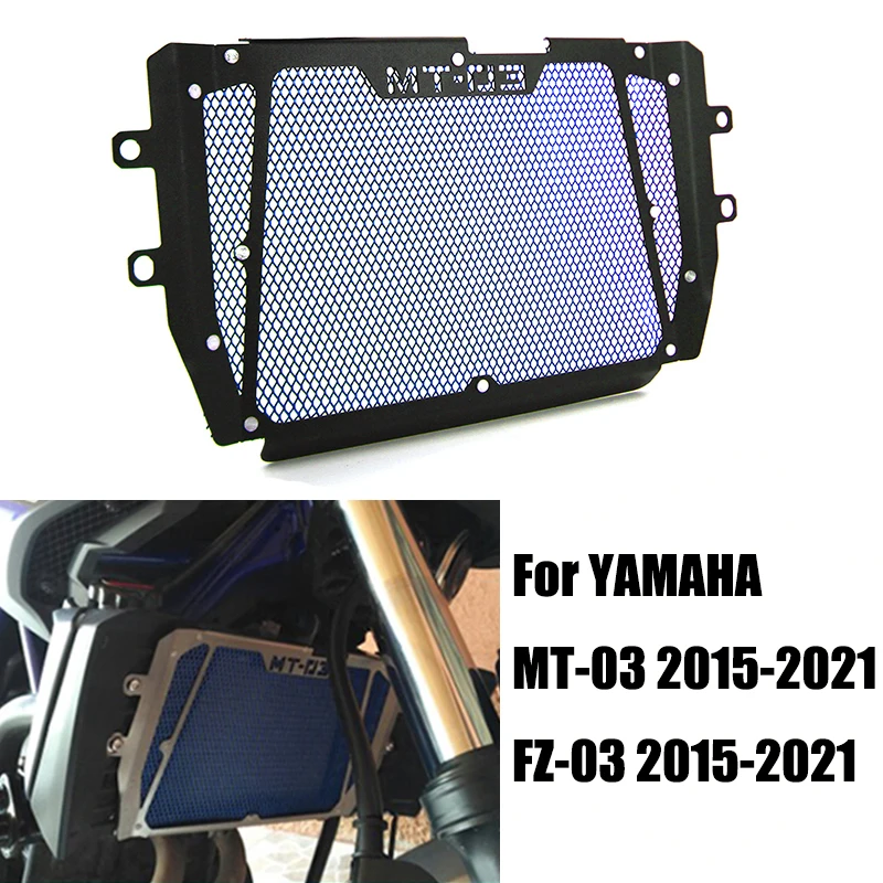 Для Yamaha MT 03 MT03 2015 2016 2017 2018 2019 2020 2021 радиатор мотоцикла решетка протектор крышки