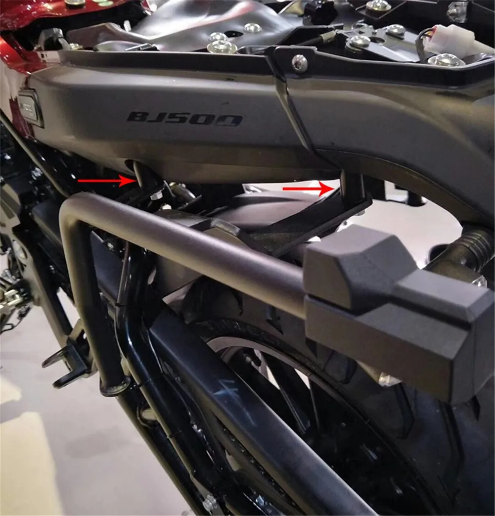 Для Benelli Leoncino 500 боковое седло сумка коробка мотоцикл багажная стойка боковая коробка кронштейн