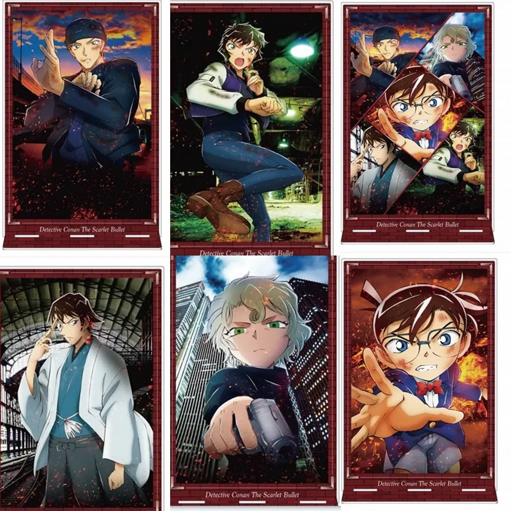 

Аниме Детектив Conan Edogawa Furuya Rei акриловая стойка для фигуры Дисплей модель пластина настольная Коллекция Декор игрушка, подарок на день рожде...