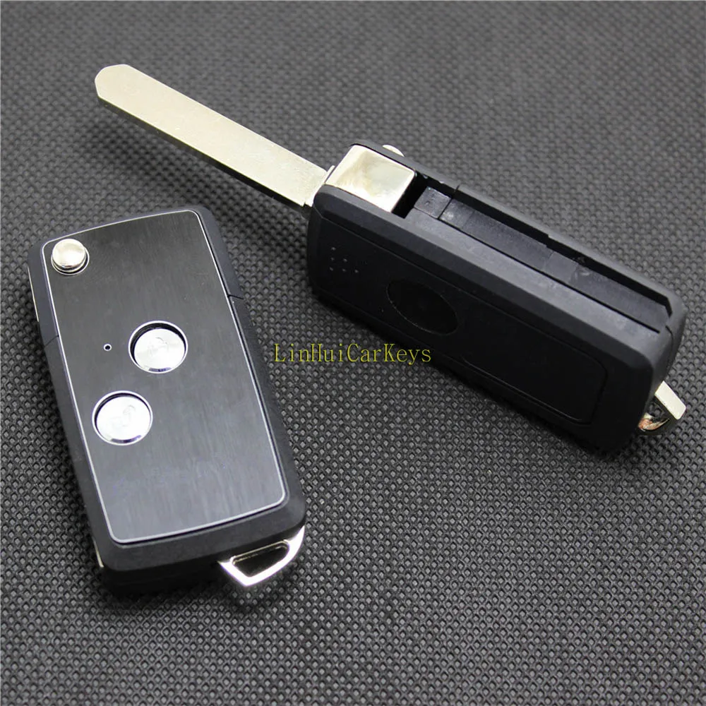 PINECONE для HONDA CIVIC CITY FIT CRV ACCORD Keys чехол с 2 кнопками необработанное лезвие высокое