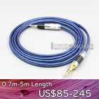 LN006821 2,5 мм 4,4 мм XLR 3,5 мм Высокое разрешение 99% чистые Серебристые наушники кабель для Sennheiser Urbanite XL ВКЛВЫКЛ