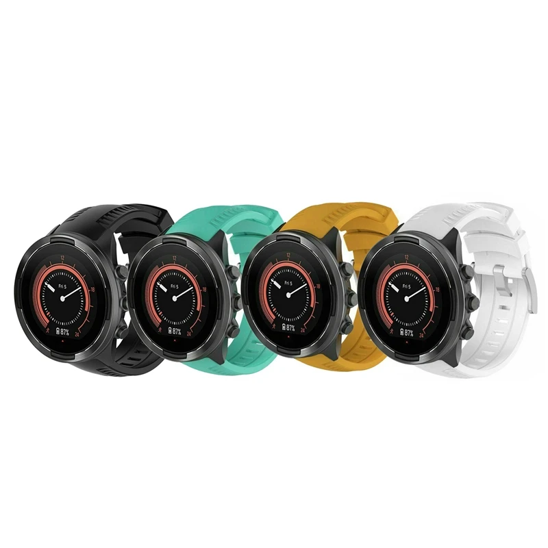Спортивный силиконовый сменный Браслет с ремешком для SUUNTO 9/Baro Smart Watch