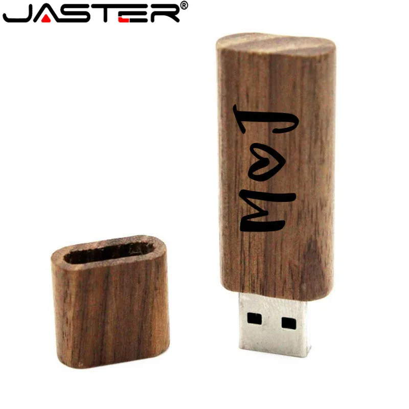USB флеш накопитель JASTER деревянный 4/8/16/32/64 ГБ|USB флэш-накопители| |