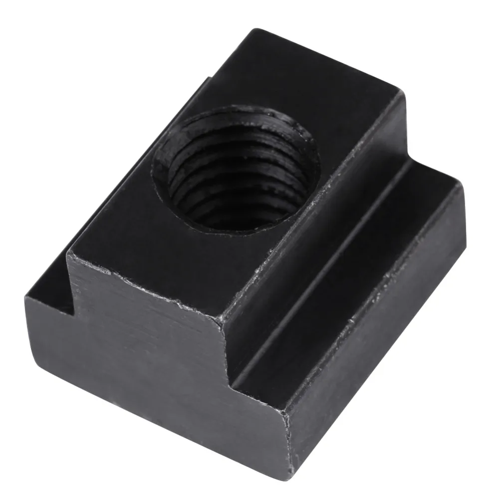 5Pcs M12 Carbon Steel T Block Square Nuts Aluminium Profile Clamping Table Slot Nut T-Track Sliding Hammer Head Fasteners | Обустройство