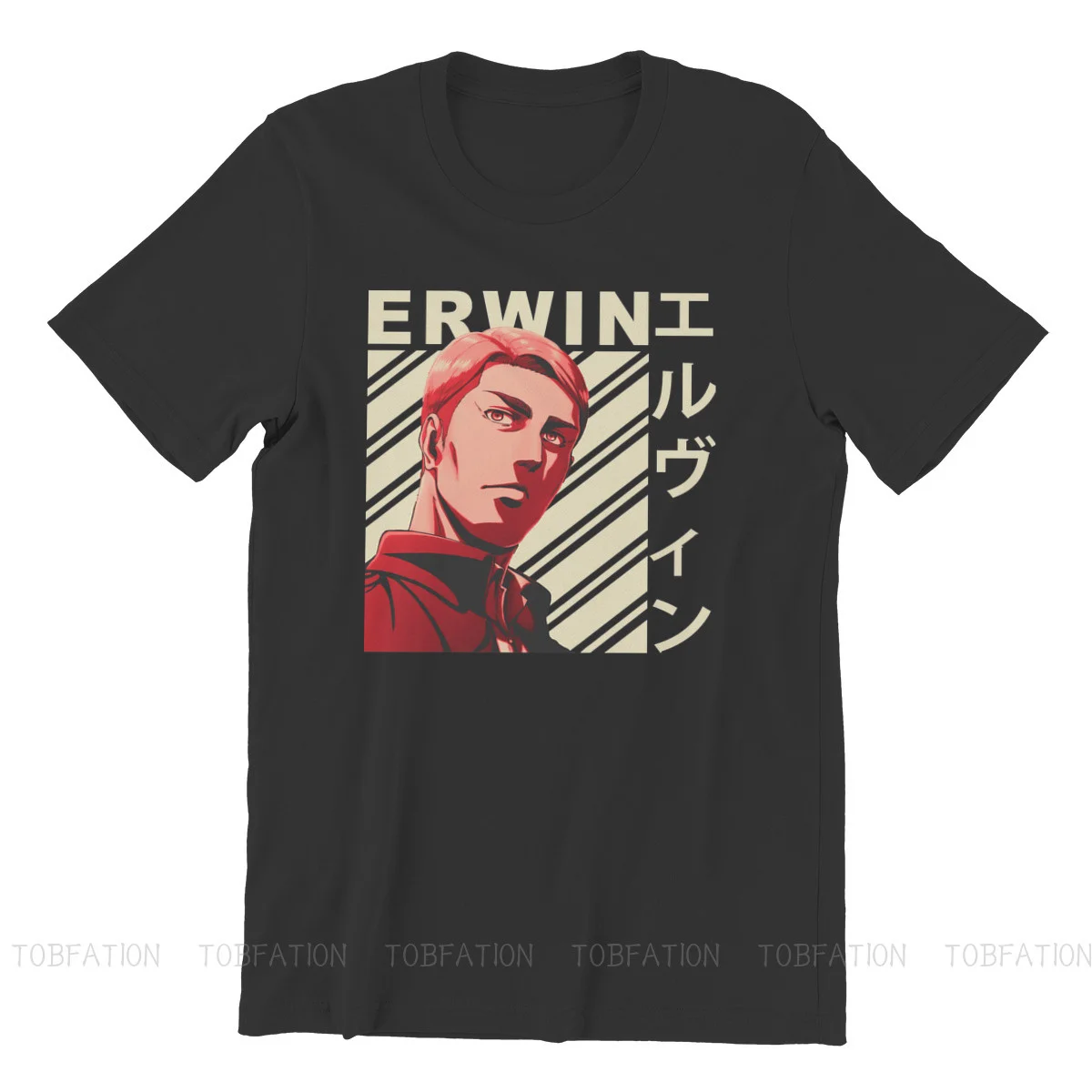 Забавная винтажная Мужская футболка с рисунком атаки на Титанов Эрвин Смит