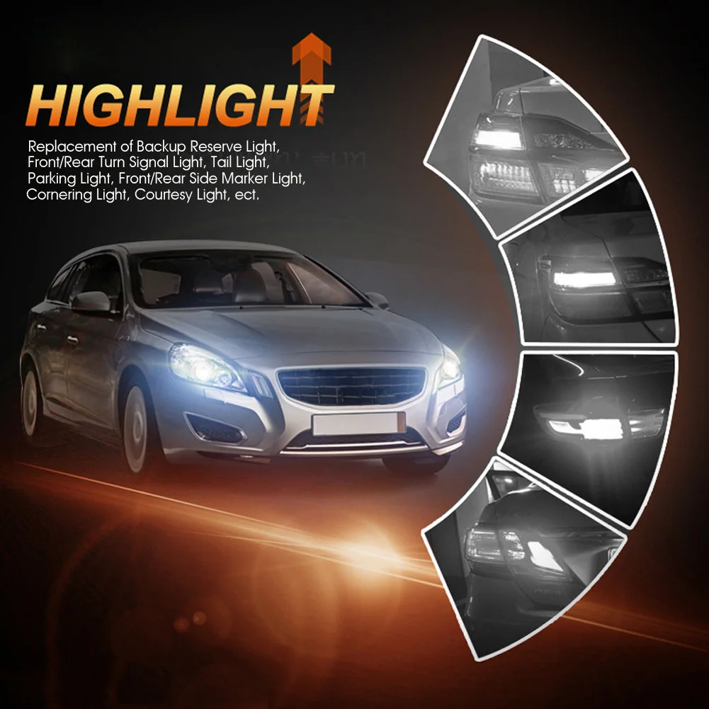 54smd P21w сигналы автомобиля светильник подходит для Ba15s источник 1 шт. сменный