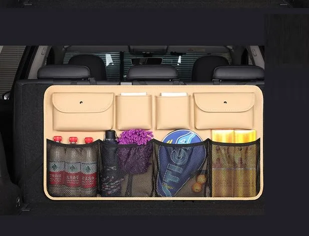 Универсальный автомобильный сетчатый органайзер для багажника регулируемая