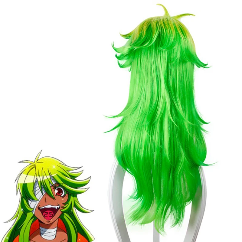 Парик для косплея Нико из аниме Nanbaka термостойкий синтетический Хэллоуина