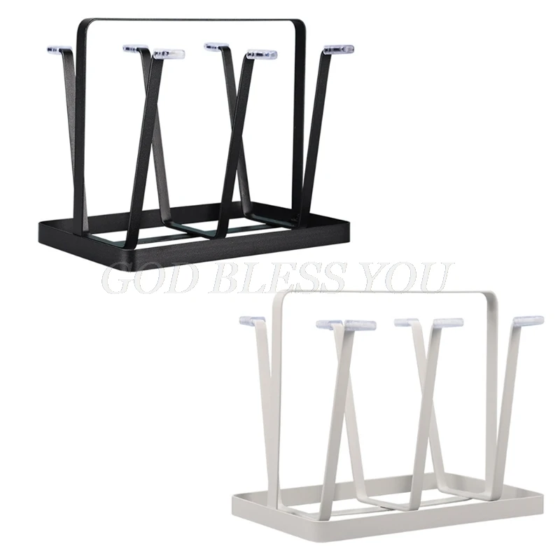 Подставка для сушки стаканов подставка пивных металлическая 6 нескользящая