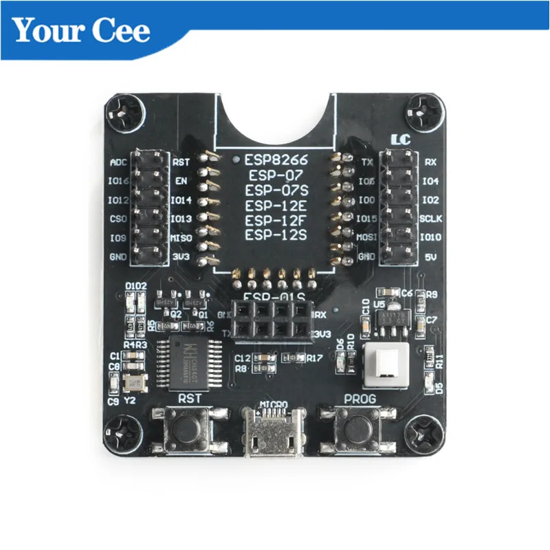 Макетная плата ESP8266 ESP WROOM 32 тестовый прибор ESP32 для 12S 12E 12F 07S 01S 32D|Интегральные