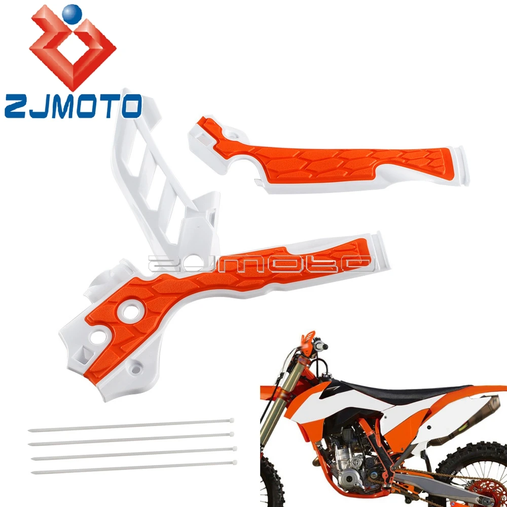 

Для SX XCW SXF XC XCF EXC 125-500 защита рамы мотоцикла X-Grip защитная рамка для 250XC 350XCF 450XCW 500EXC Мотокросс MX