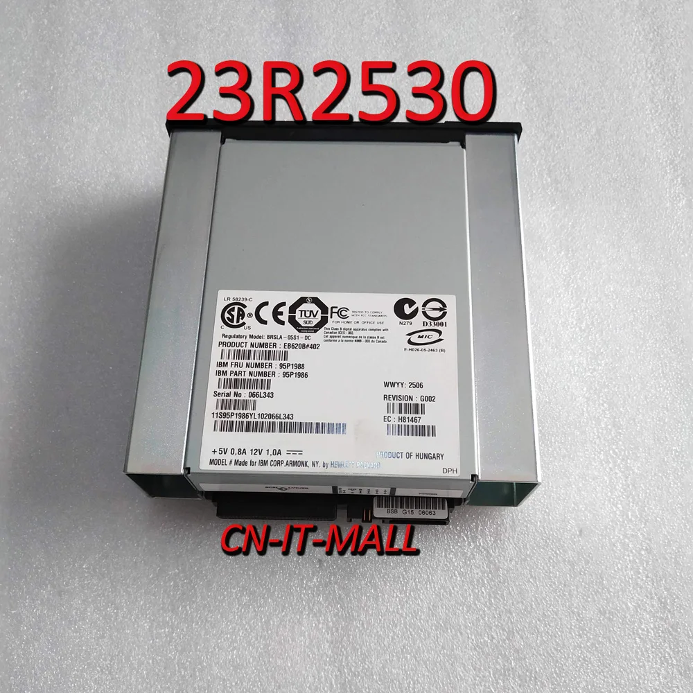 

DAT72 SAS 23R2530 23R2528 95P1988 36/72G DDS5 INT TAPE DRIVE