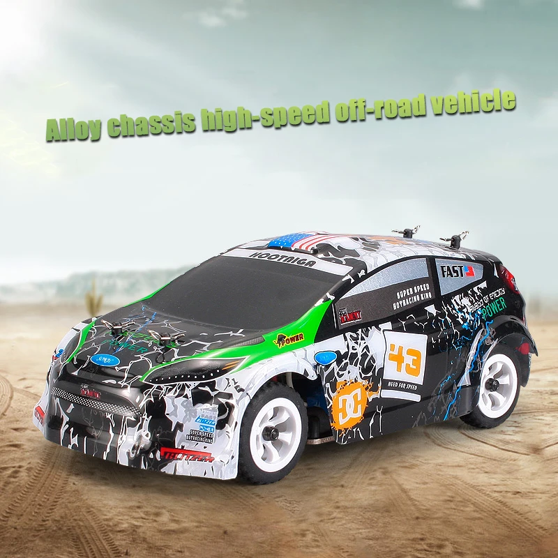 

K989 Remote Control Four-Wheel Drive Car Charger Electric Toys Mini Race Car 1:28-Ratio High-Speed Off-Road Vehicle