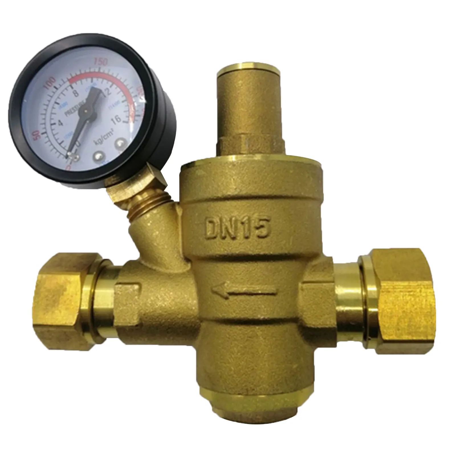 Artudatech DN15 NPT 1/2 дюймовый Регулируемый измеритель давления воды|Клапан| |