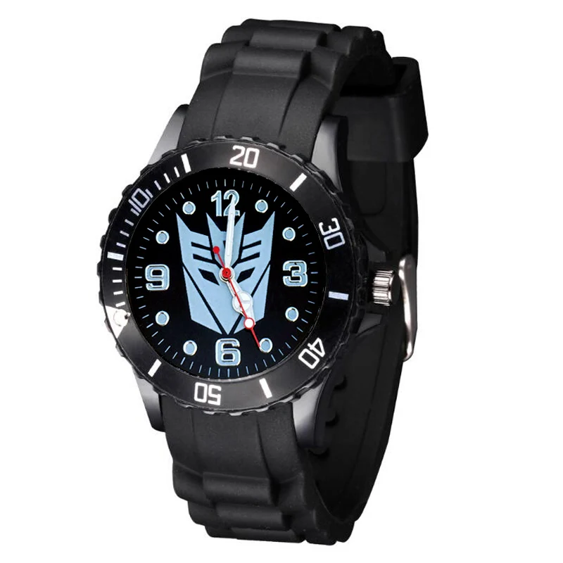 Fashion Cartoon mask style Women's Children's Watches Kids Student boys girls Quartz Silicone strap Wrist Watch JE16 | Наручные