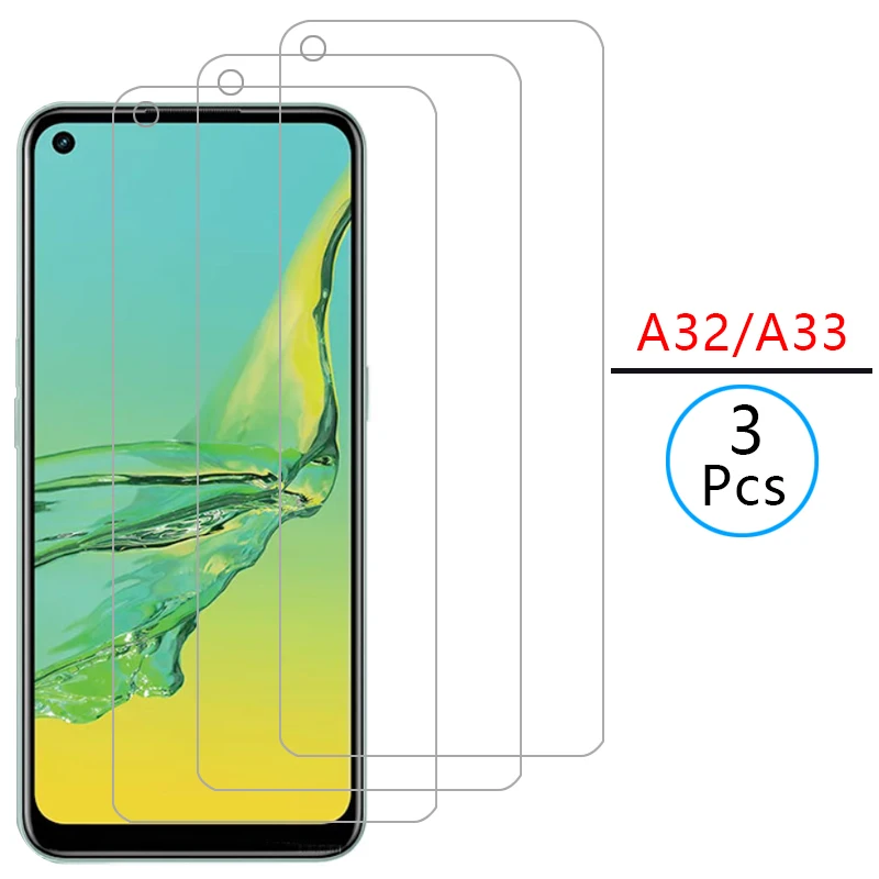 

protective glass for oppo a32 a33 screen protector tempered glas on oppoa32 oppoa33 a 32 33 32a 33a 6.5 safety film opp opo appo