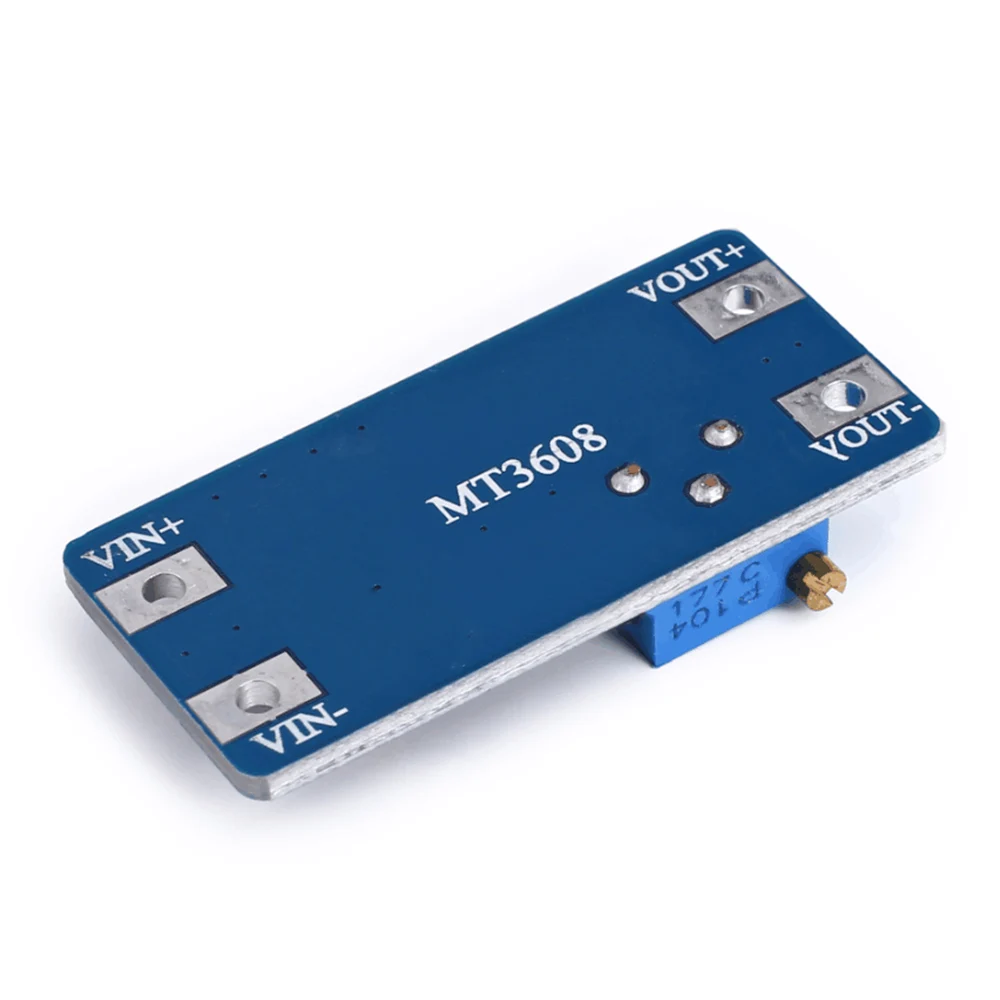 

10PCS 2A Max MT3608 Adjustable 3V/5V to 5V/9V/12V/24V DC-DC Step Up Power Module