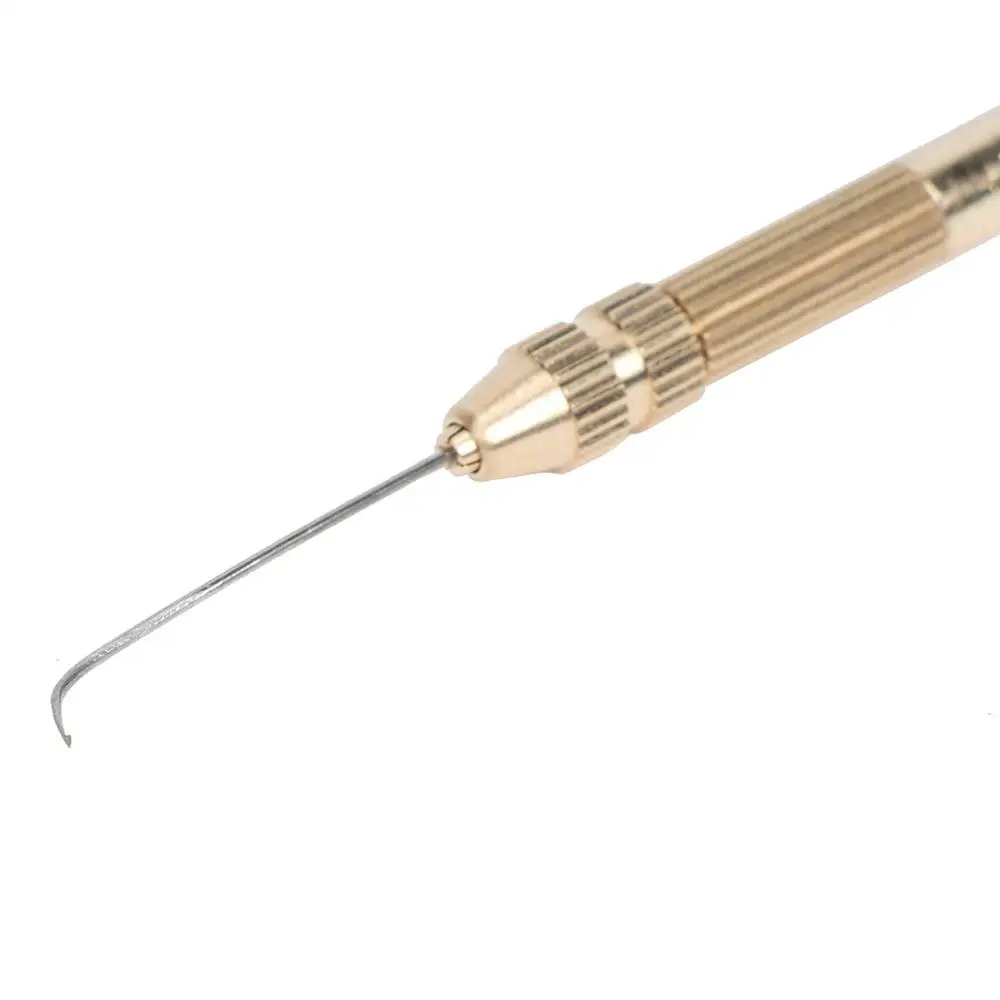 Немецкая игла + держатель для кружевных аксессуаров плетеные вентиляционные