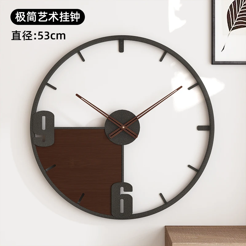 

Simple Modern Wall Clock Creative Living Room Minimalist Luxury Art Nordic Wall Clocks Bedroom Horloge Home Decoration DG50WC
