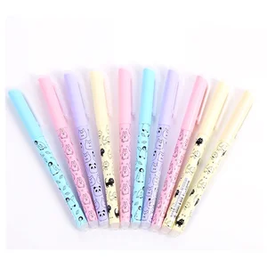 4 шт.лот гелевая ручка со стираемыми кошками Практичная ручка для подписи Escolar Papelaria школьные принадлежности рекламная офисная Канцелярия