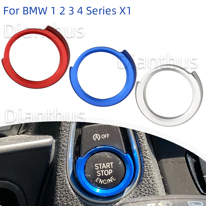 Для BMW 1 2 3 4 серии X1 F48 F20 F21 F30 F32 F33 F34 F36 F45 F46 кнопка включения и остановки двигателя