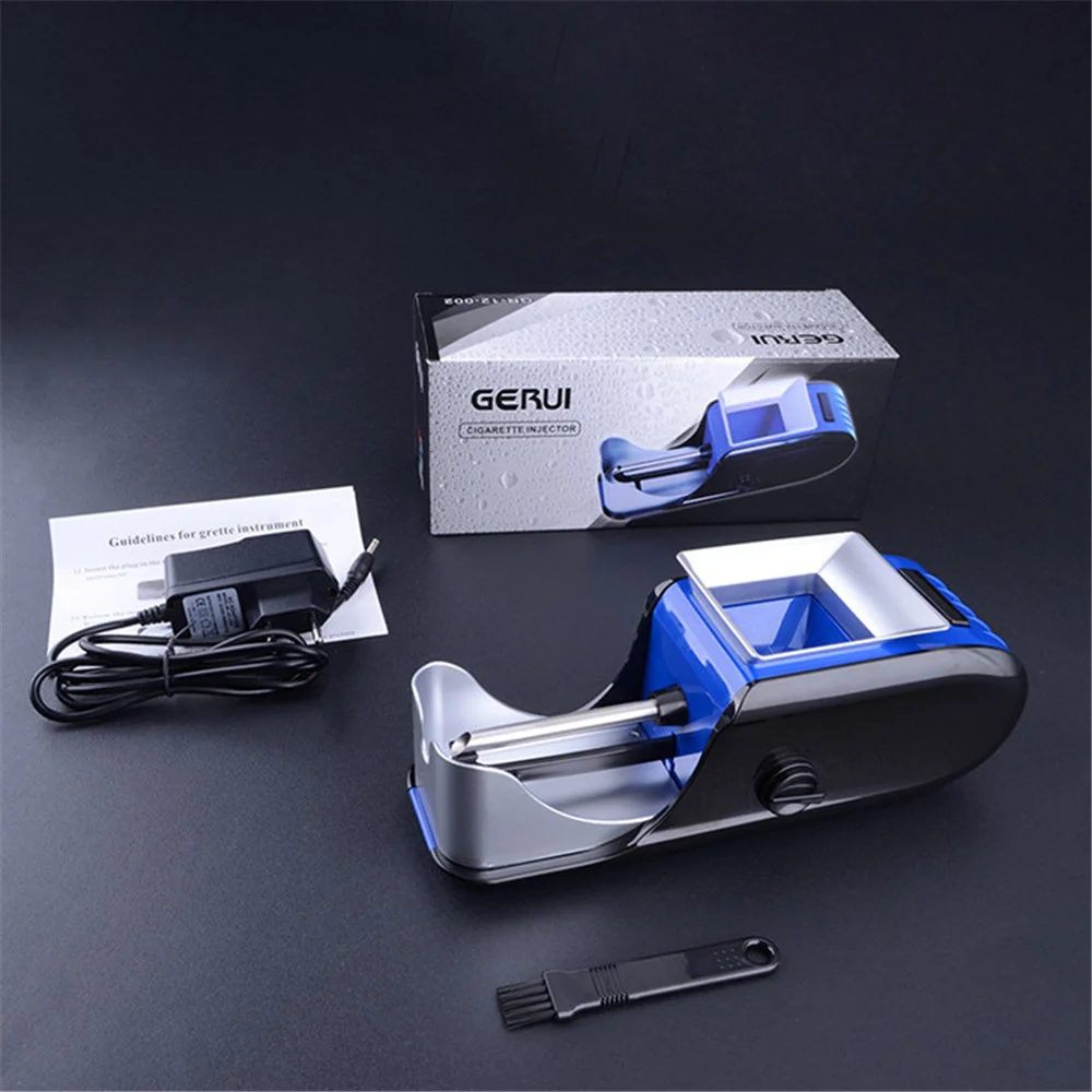 

Electric Cigarette Machine Automatic Tobacco Rolling Device DIY Cigarettes Making Roller Injector Maker Smoking Tool Accessories