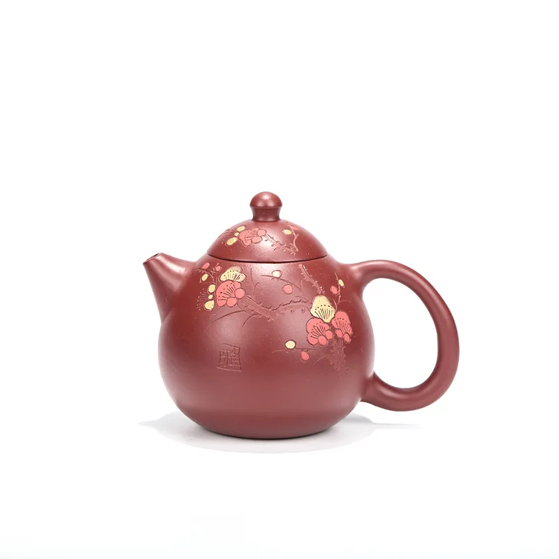 

Authentic Yixing, Purple Clay Teapot, Zisha, Handmade, Tea Set, Tea Drinking, Huanglongshan Mud, Dahongpao Lotus Teapot